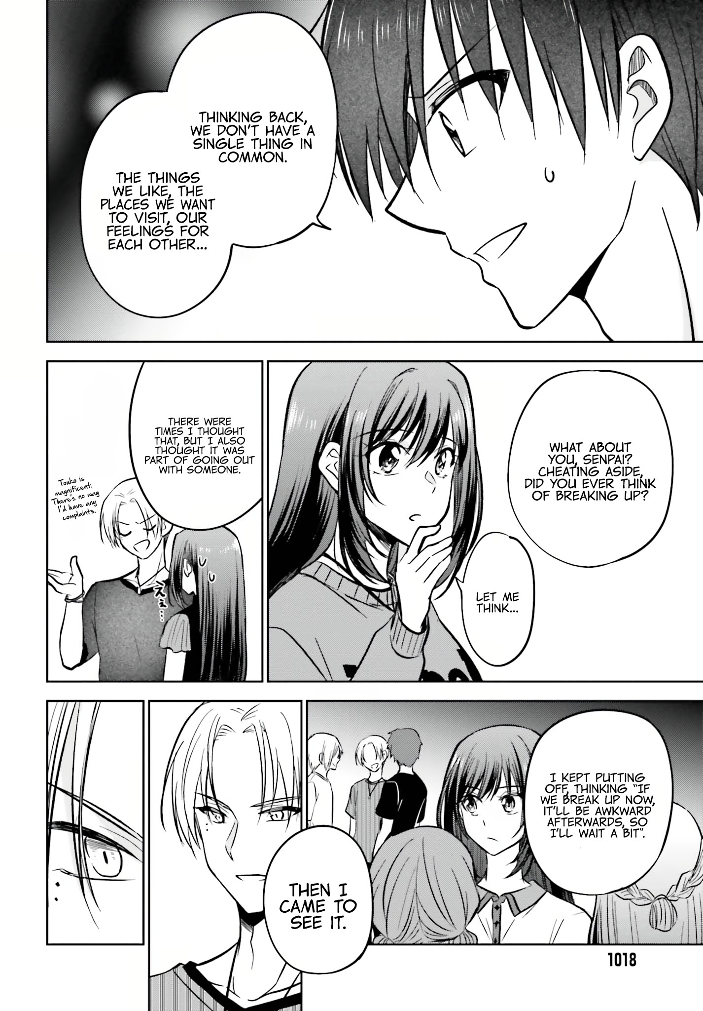 My Girlfriend Cheated on Me With a Senior, so I'm Cheating on Her With His Girlfriend Chapter 10 - Page 35