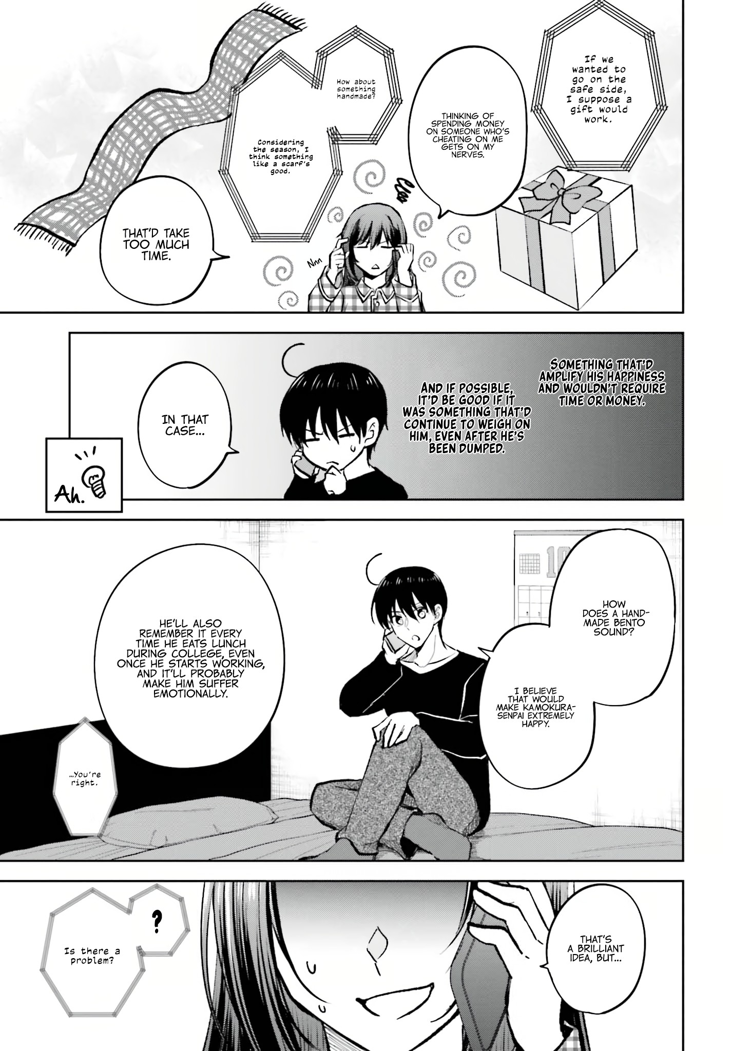 My Girlfriend Cheated on Me With a Senior, so I'm Cheating on Her With His Girlfriend Chapter 11 - Page 8