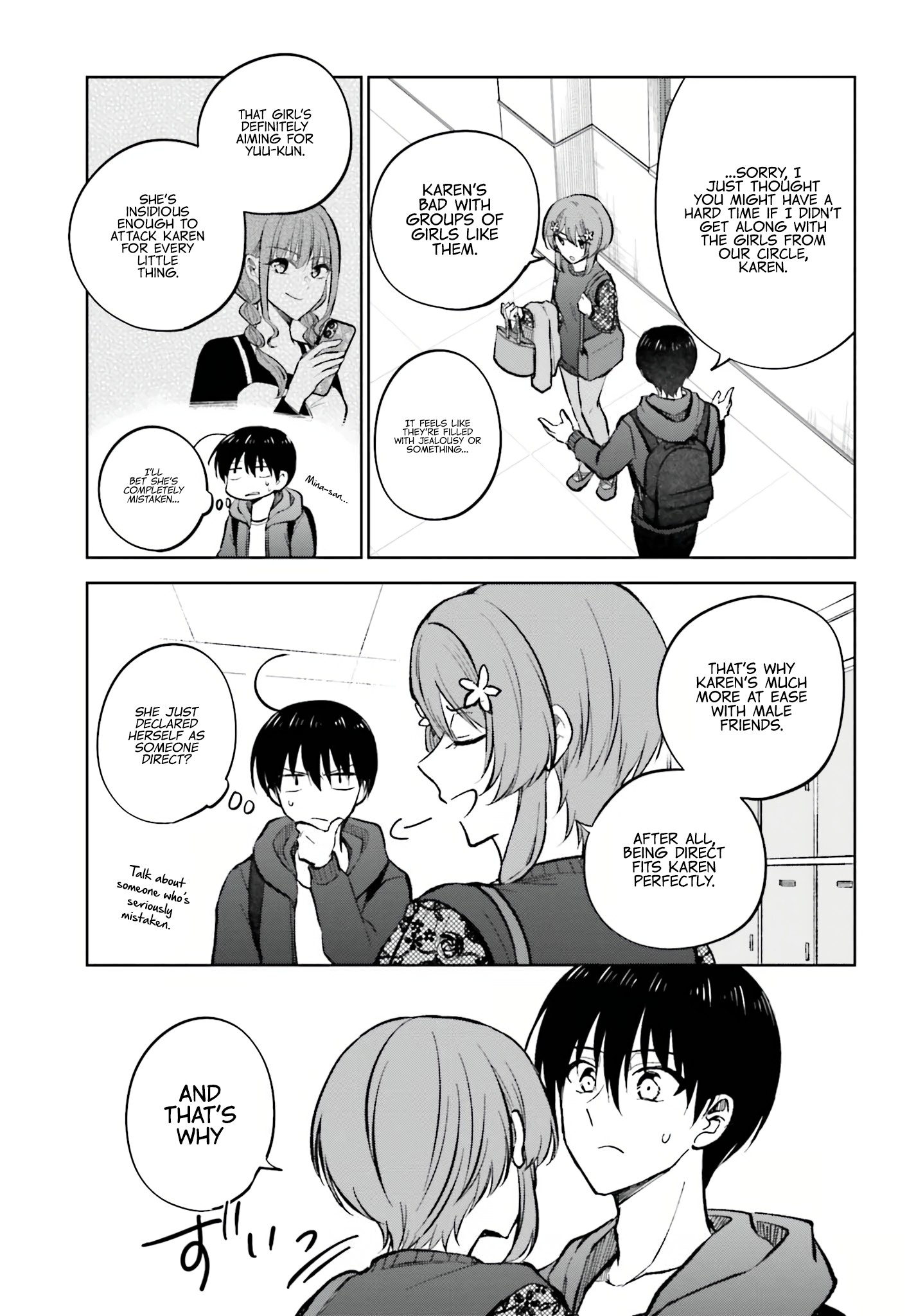 My Girlfriend Cheated on Me With a Senior, so I'm Cheating on Her With His Girlfriend Chapter 11 - Page 22