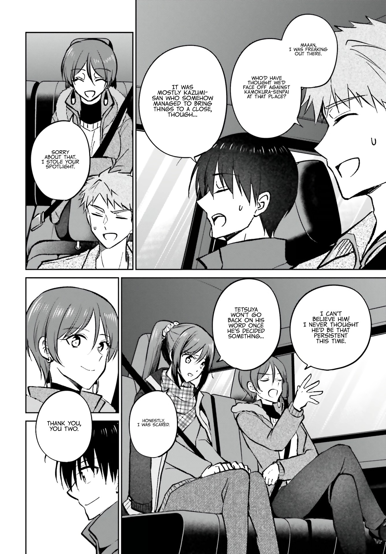 My Girlfriend Cheated on Me With a Senior, so I'm Cheating on Her With His Girlfriend Chapter 12 - Page 35