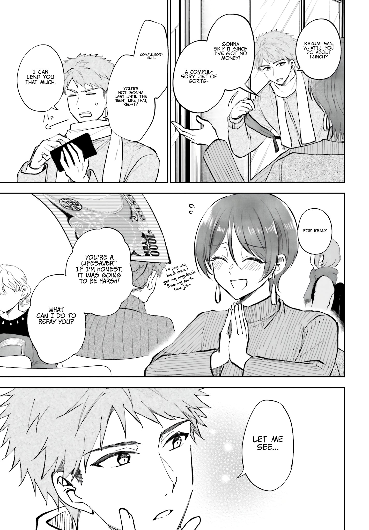 My Girlfriend Cheated on Me With a Senior, so I'm Cheating on Her With His Girlfriend Chapter 14 - Page 4