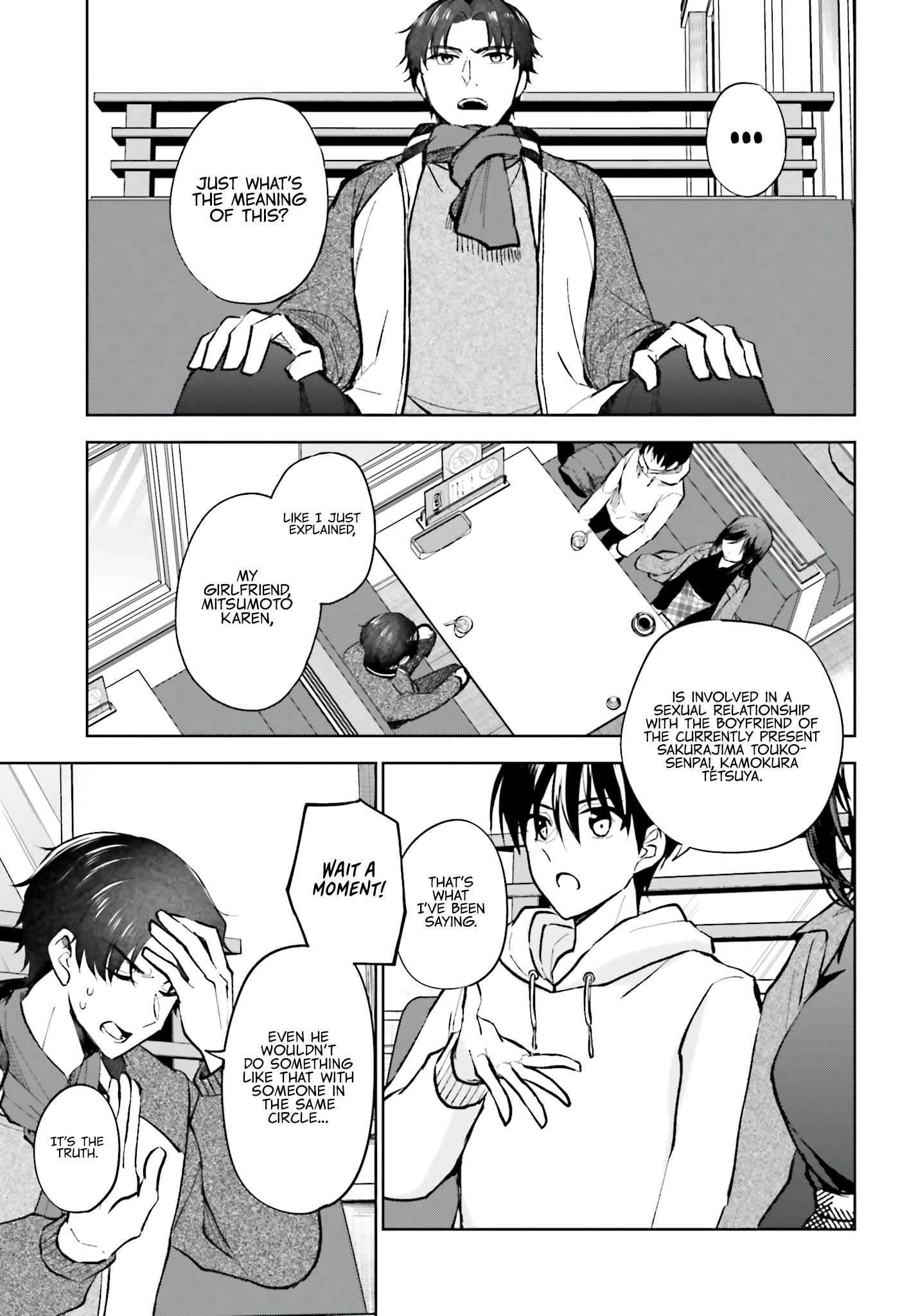 My Girlfriend Cheated on Me With a Senior, so I'm Cheating on Her With His Girlfriend Chapter 14 - Page 8