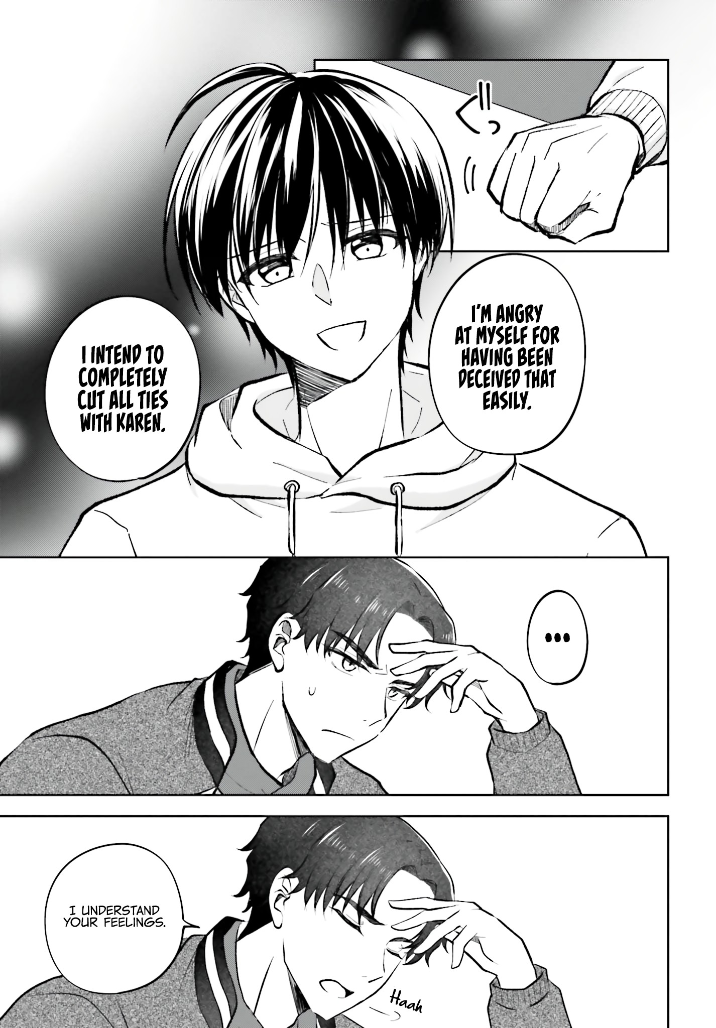My Girlfriend Cheated on Me With a Senior, so I'm Cheating on Her With His Girlfriend Chapter 14 - Page 12