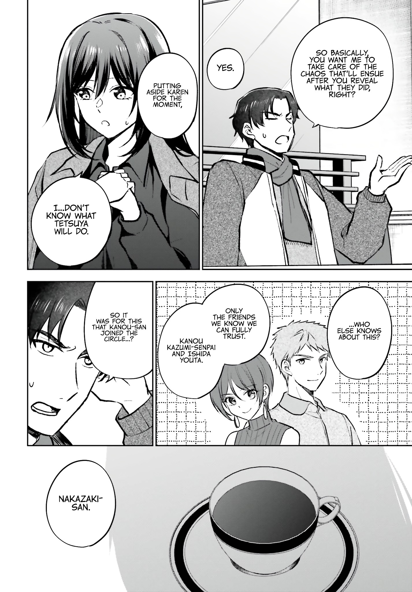My Girlfriend Cheated on Me With a Senior, so I'm Cheating on Her With His Girlfriend Chapter 14 - Page 13