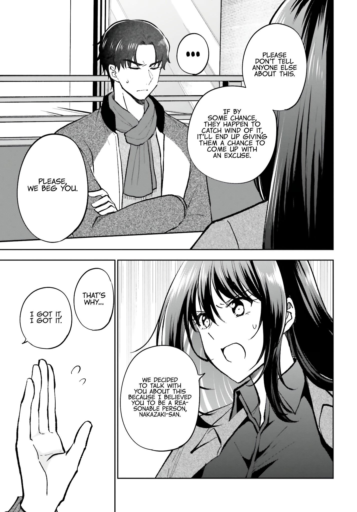 My Girlfriend Cheated on Me With a Senior, so I'm Cheating on Her With His Girlfriend Chapter 14 - Page 14