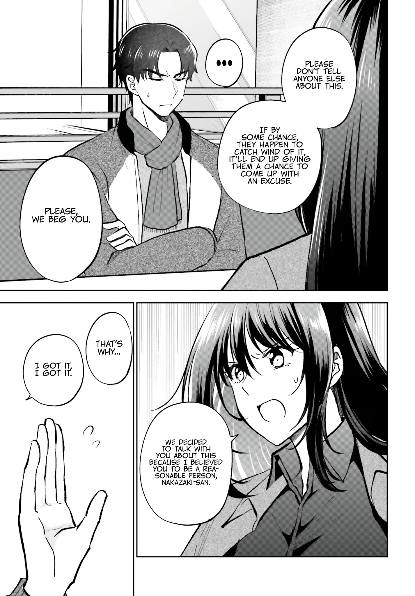 My Girlfriend Cheated on Me With a Senior, so I'm Cheating on Her With His Girlfriend Chapter 14 - Page 4