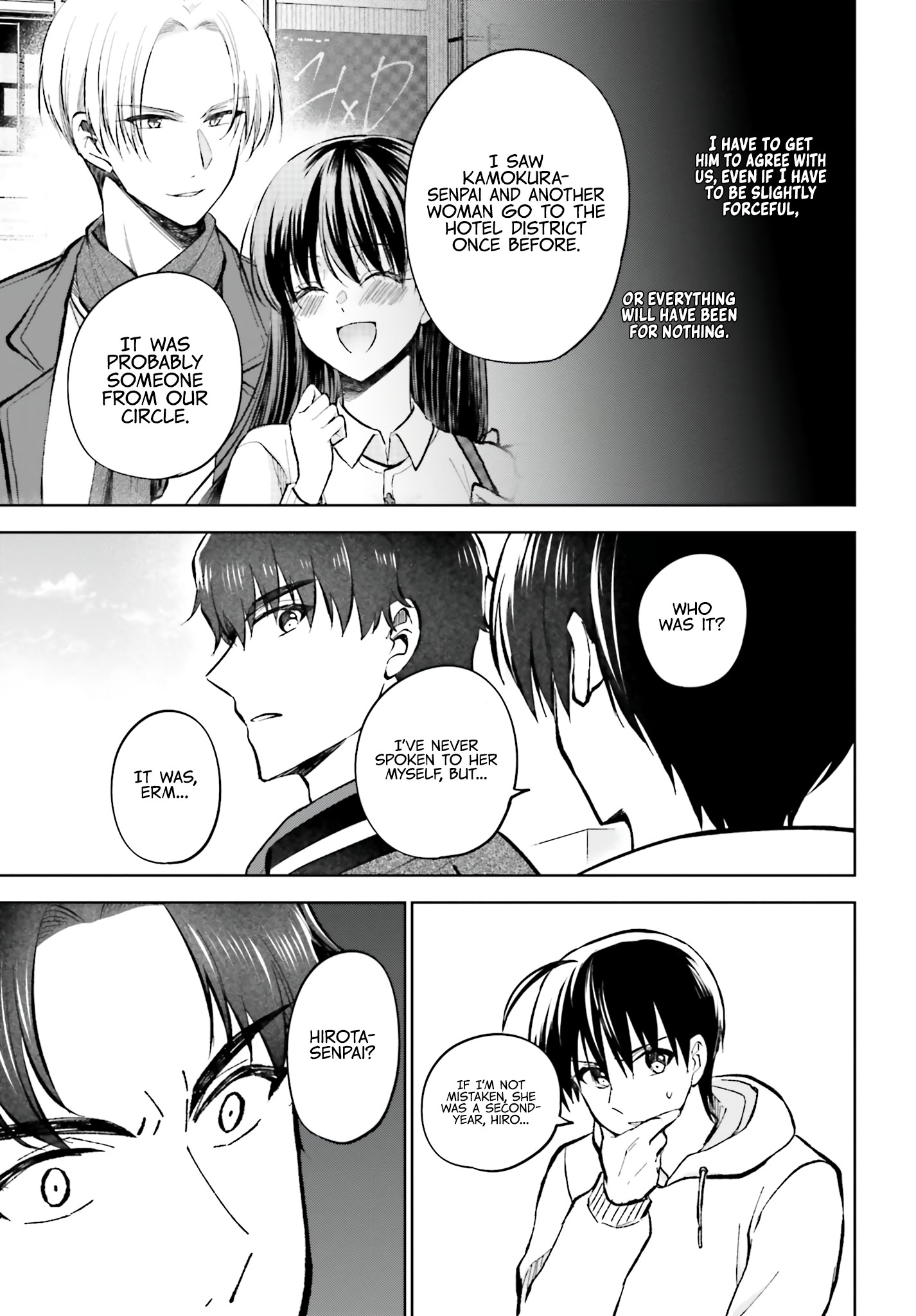 My Girlfriend Cheated on Me With a Senior, so I'm Cheating on Her With His Girlfriend Chapter 14 - Page 18