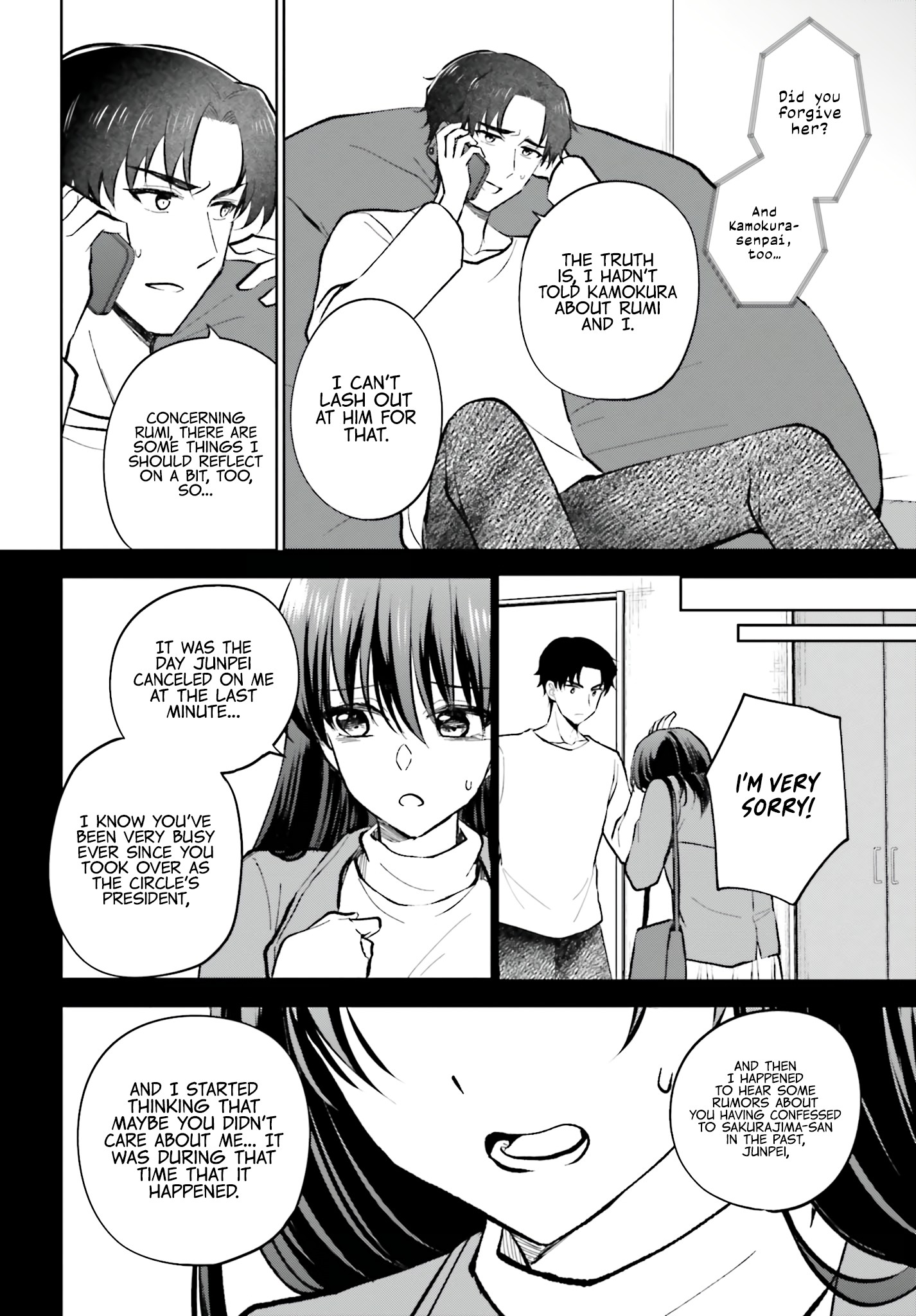 My Girlfriend Cheated on Me With a Senior, so I'm Cheating on Her With His Girlfriend Chapter 14 - Page 23