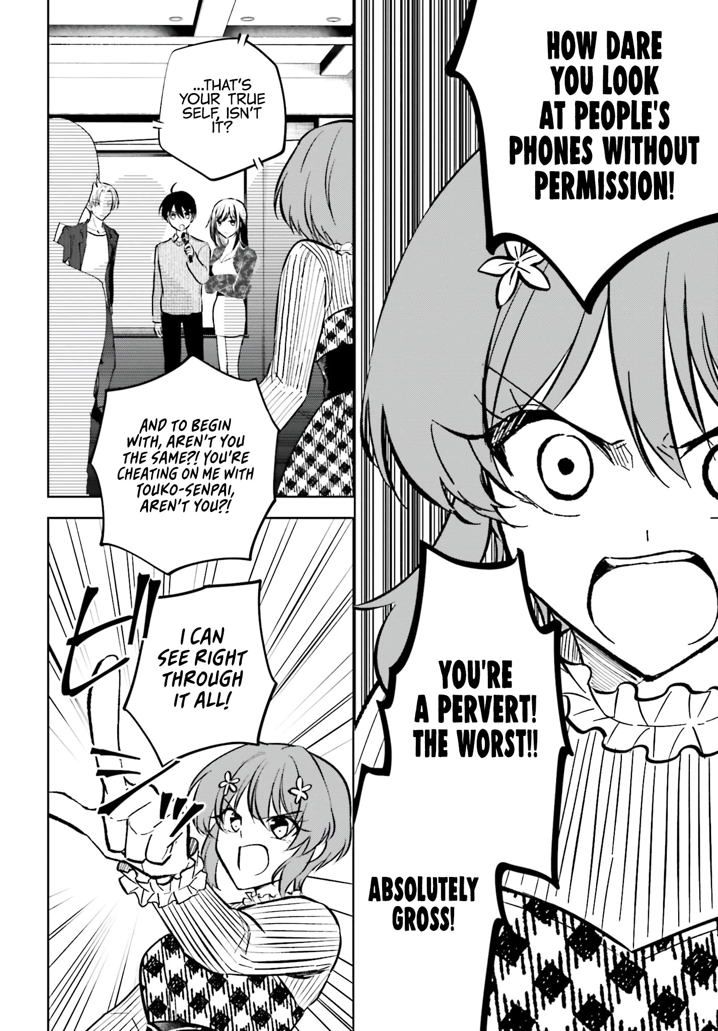 My Girlfriend Cheated on Me With a Senior, so I'm Cheating on Her With His Girlfriend Chapter 16 - Page 14