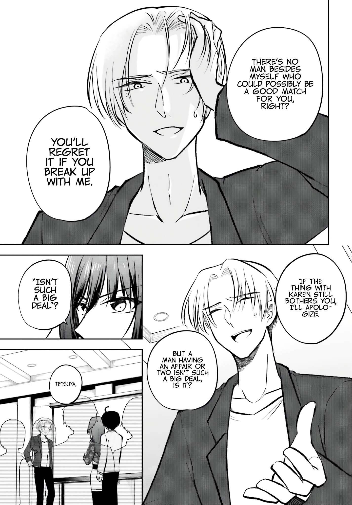 My Girlfriend Cheated on Me With a Senior, so I'm Cheating on Her With His Girlfriend Chapter 16 - Page 19