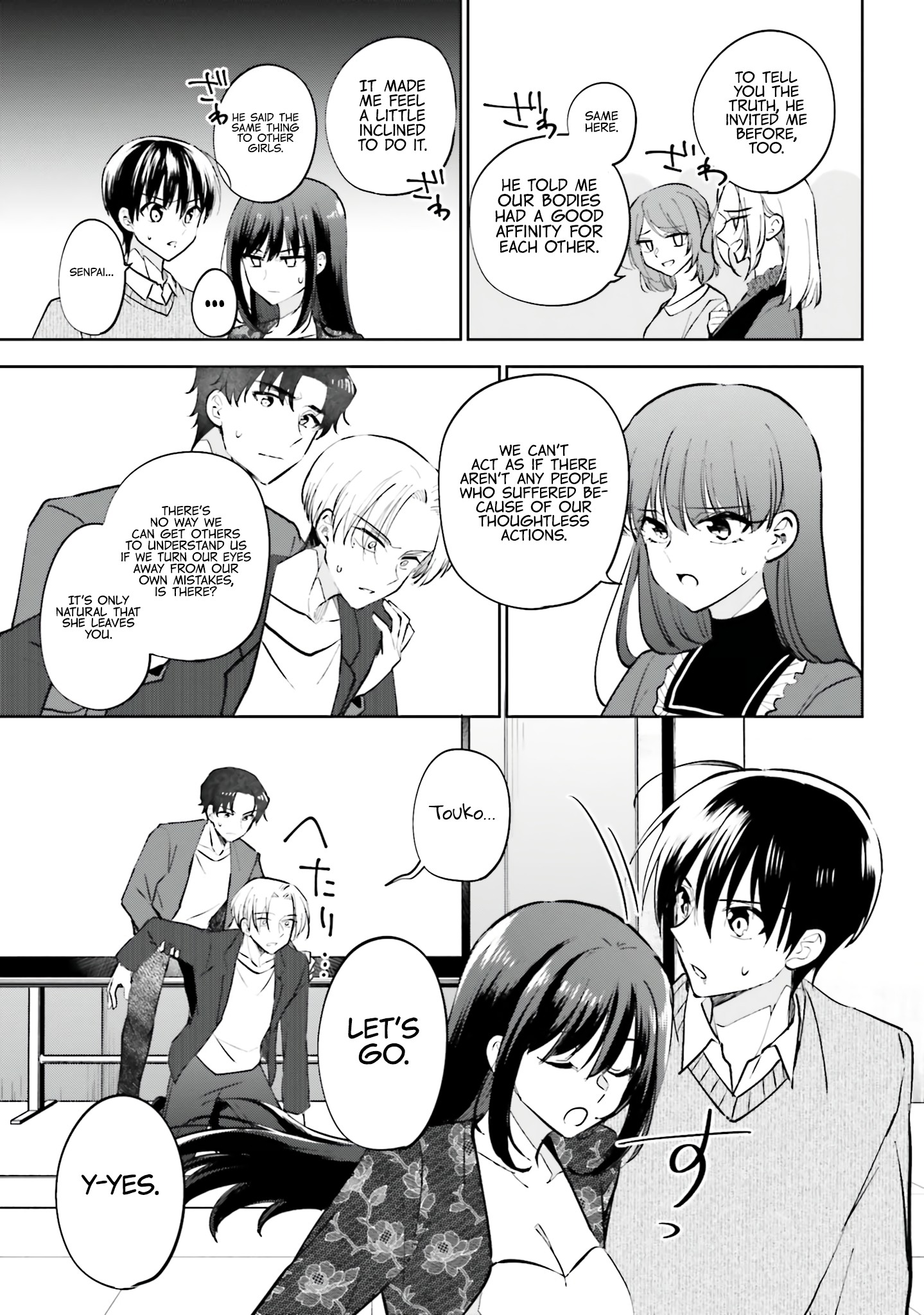 My Girlfriend Cheated on Me With a Senior, so I'm Cheating on Her With His Girlfriend Chapter 17 - Page 8