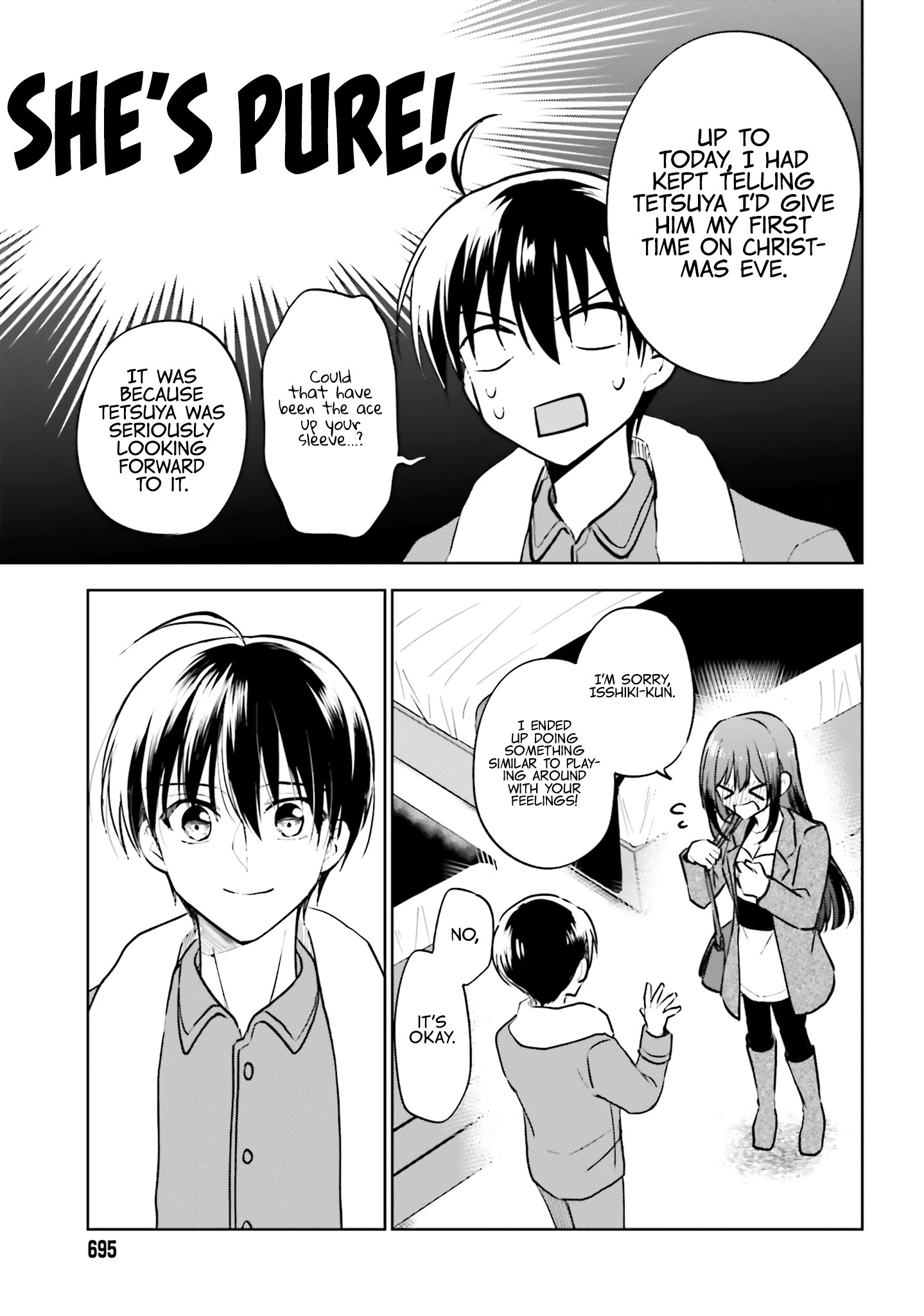 My Girlfriend Cheated on Me With a Senior, so I'm Cheating on Her With His Girlfriend Chapter 17 - Page 22