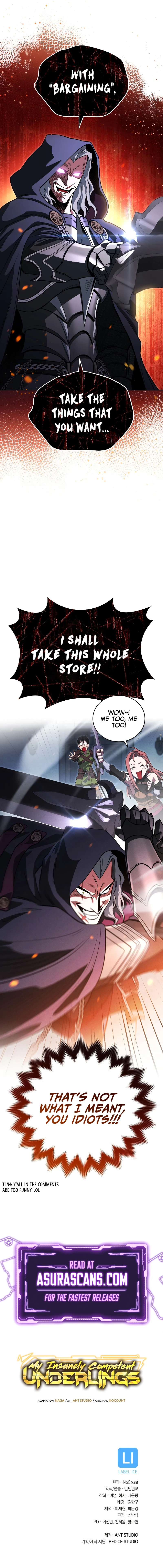 My Insanely Competent Underlings Chapter 19 - Page 12