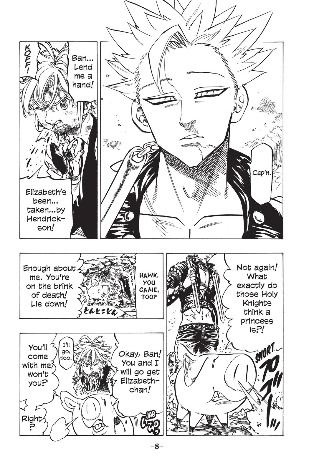 The Seven Deadly Sins Chapter 87 - Page 10