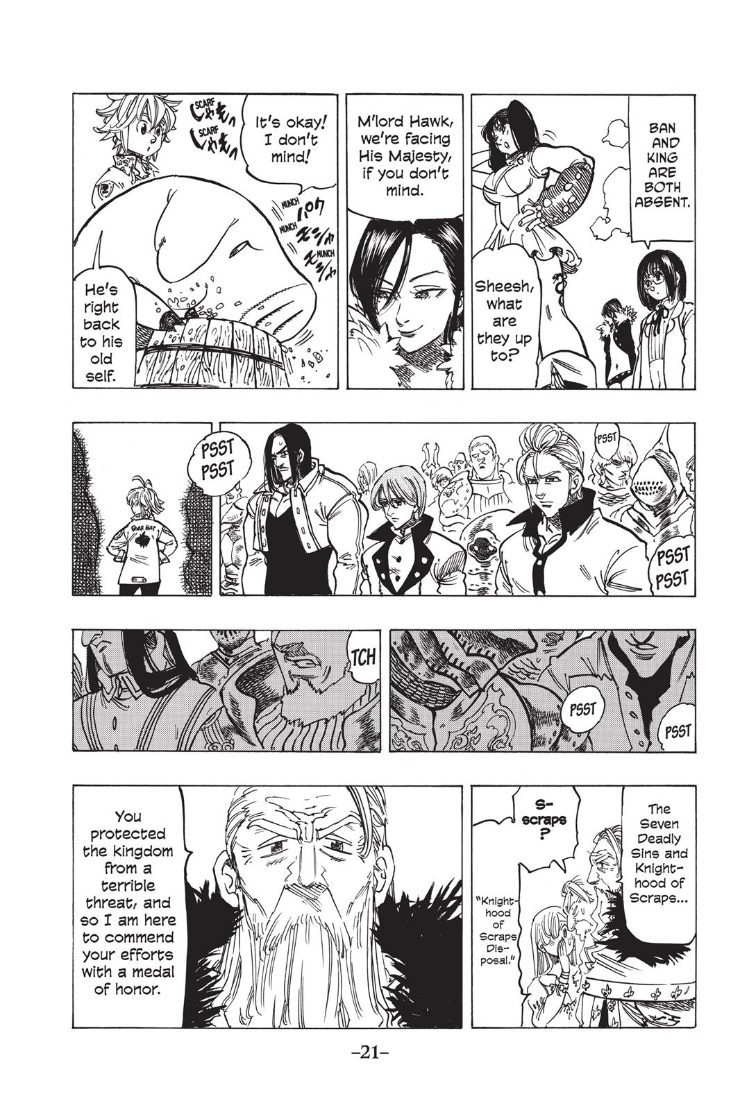 The Seven Deadly Sins Chapter 105 - Page 22