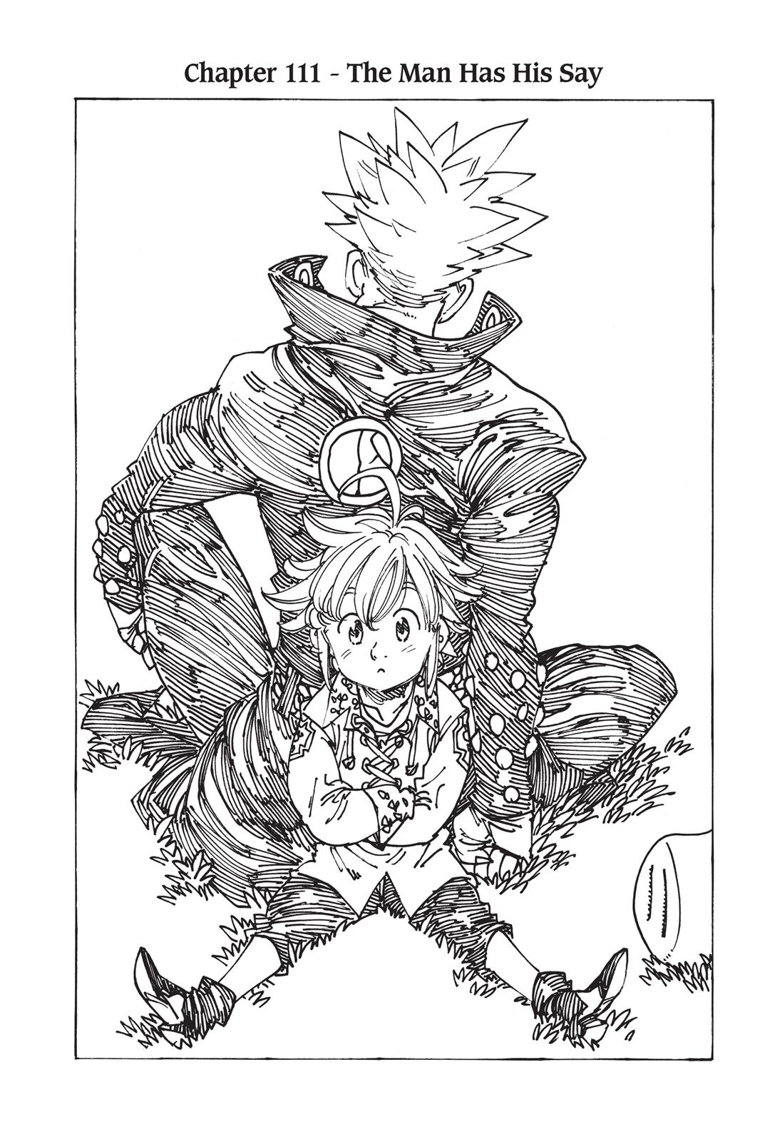 The Seven Deadly Sins Chapter 111 - Page 1