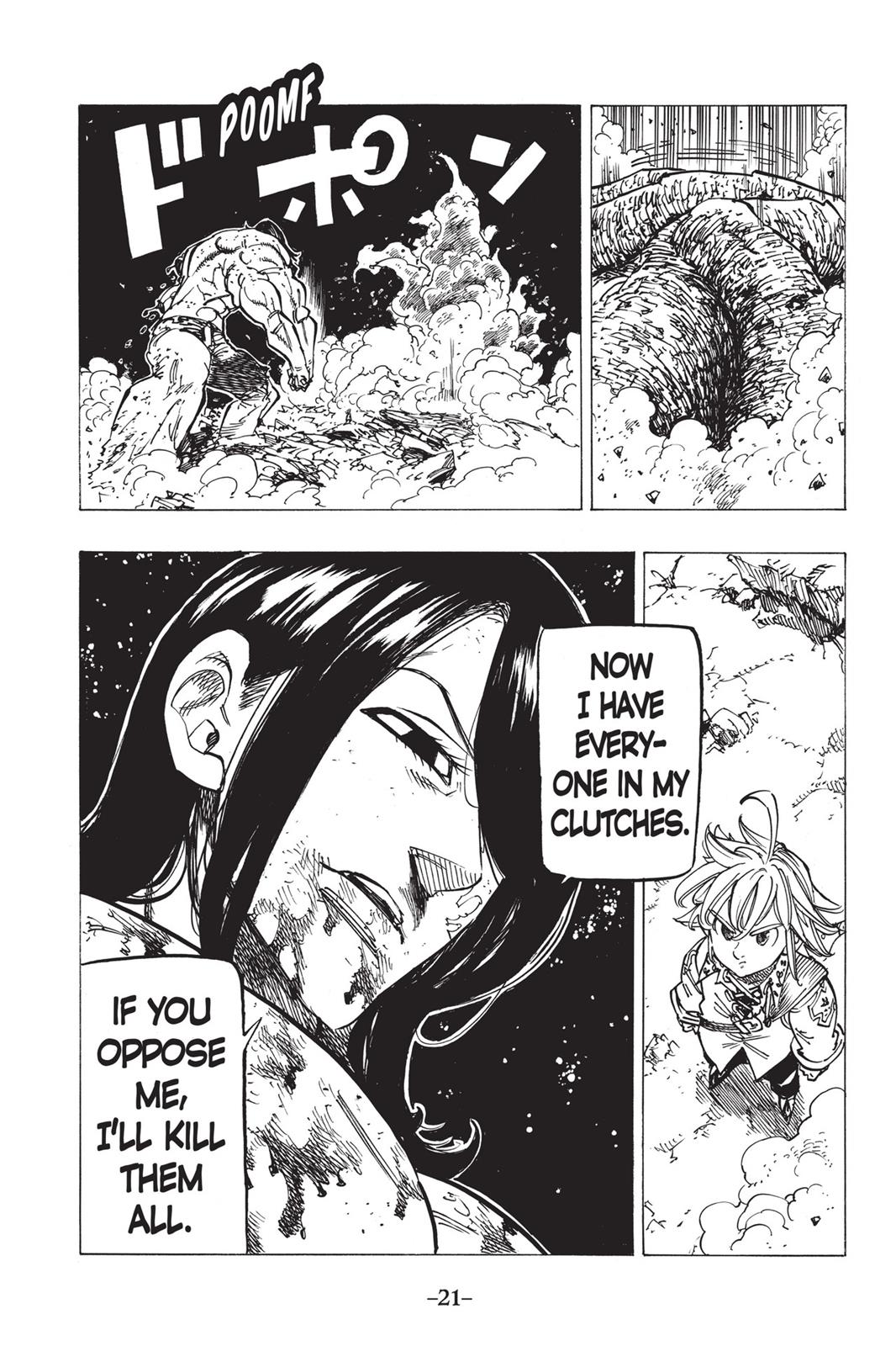 The Seven Deadly Sins Chapter 171 - Page 22
