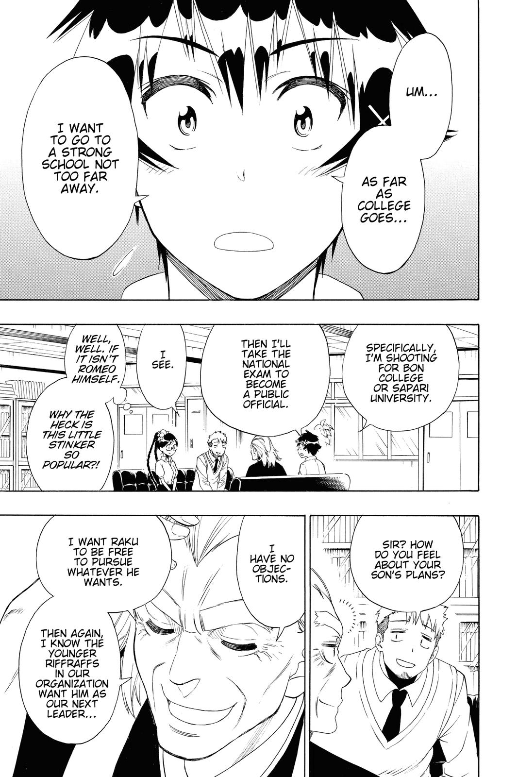 Nisekoi: False Love Chapter 122 - Page 17