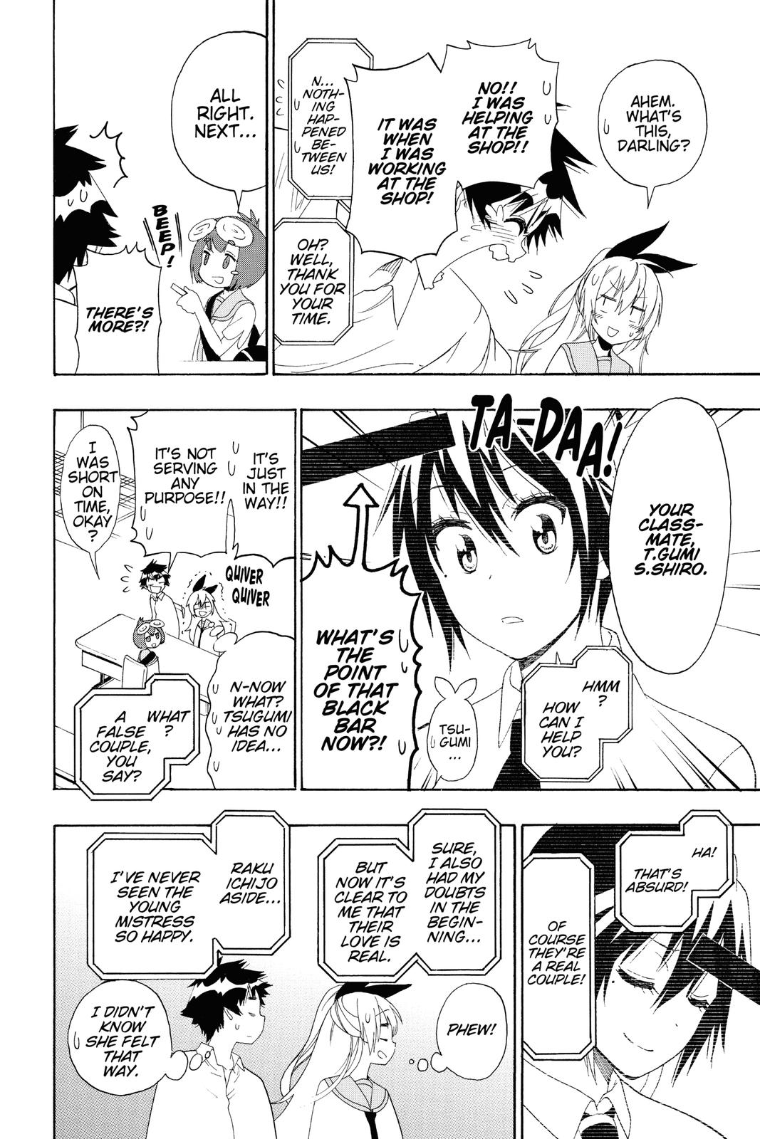 Nisekoi: False Love Chapter 130 - Page 12