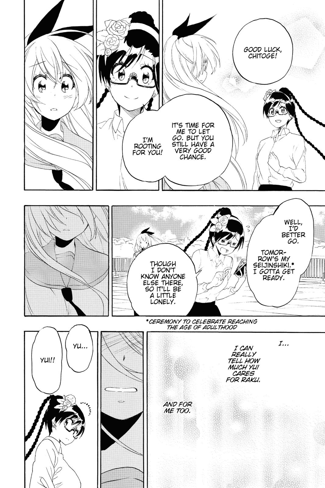 Nisekoi: False Love Chapter 179 - Page 12