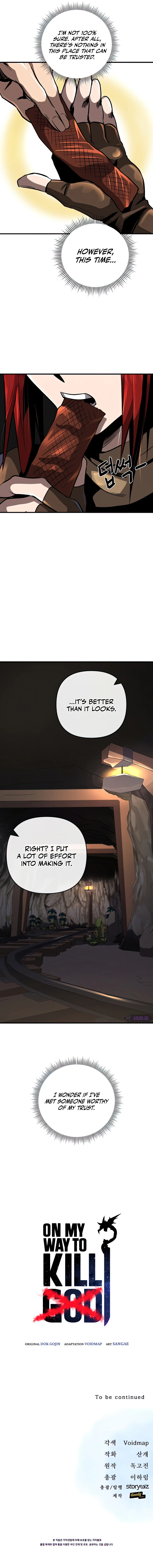 On My Way to Kill God Chapter 30 - Page 10