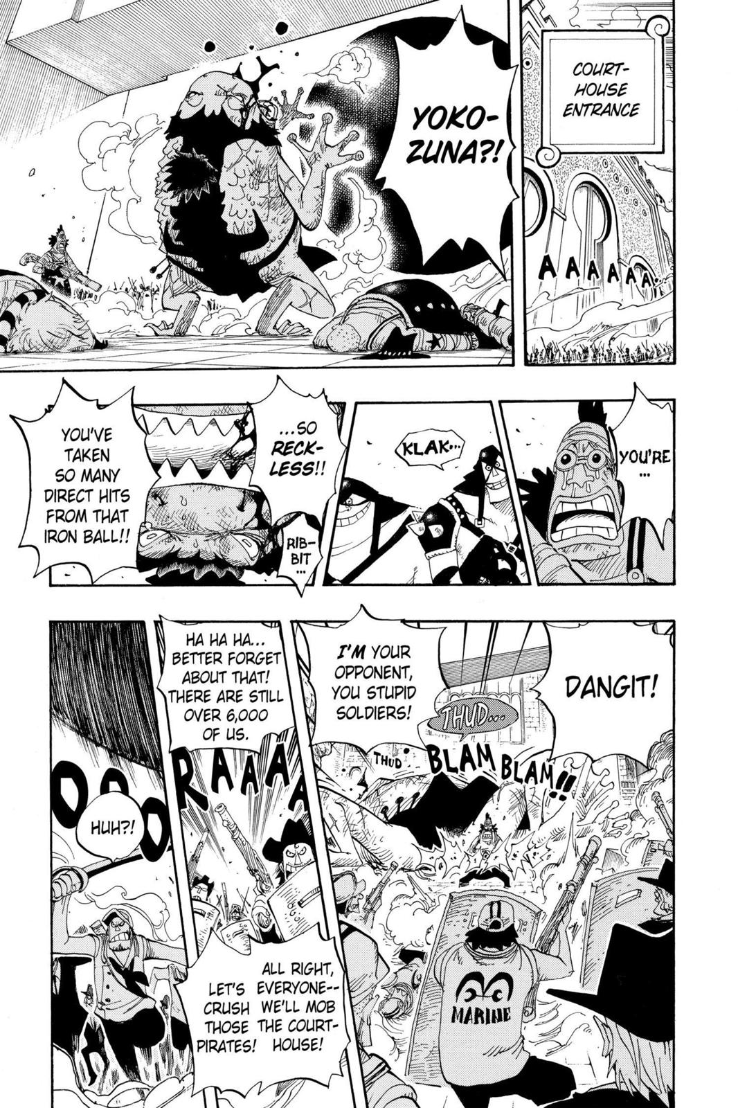 One Piece Chapter 390 - Page 9