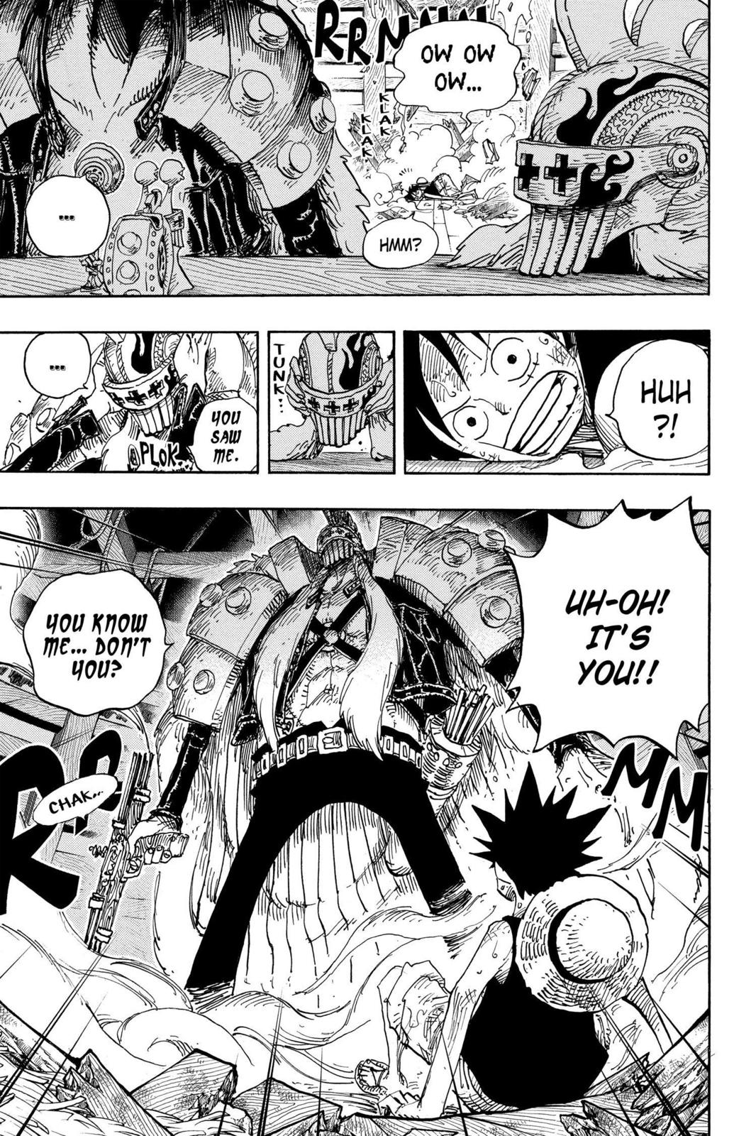 One Piece Chapter 493 - Page 19