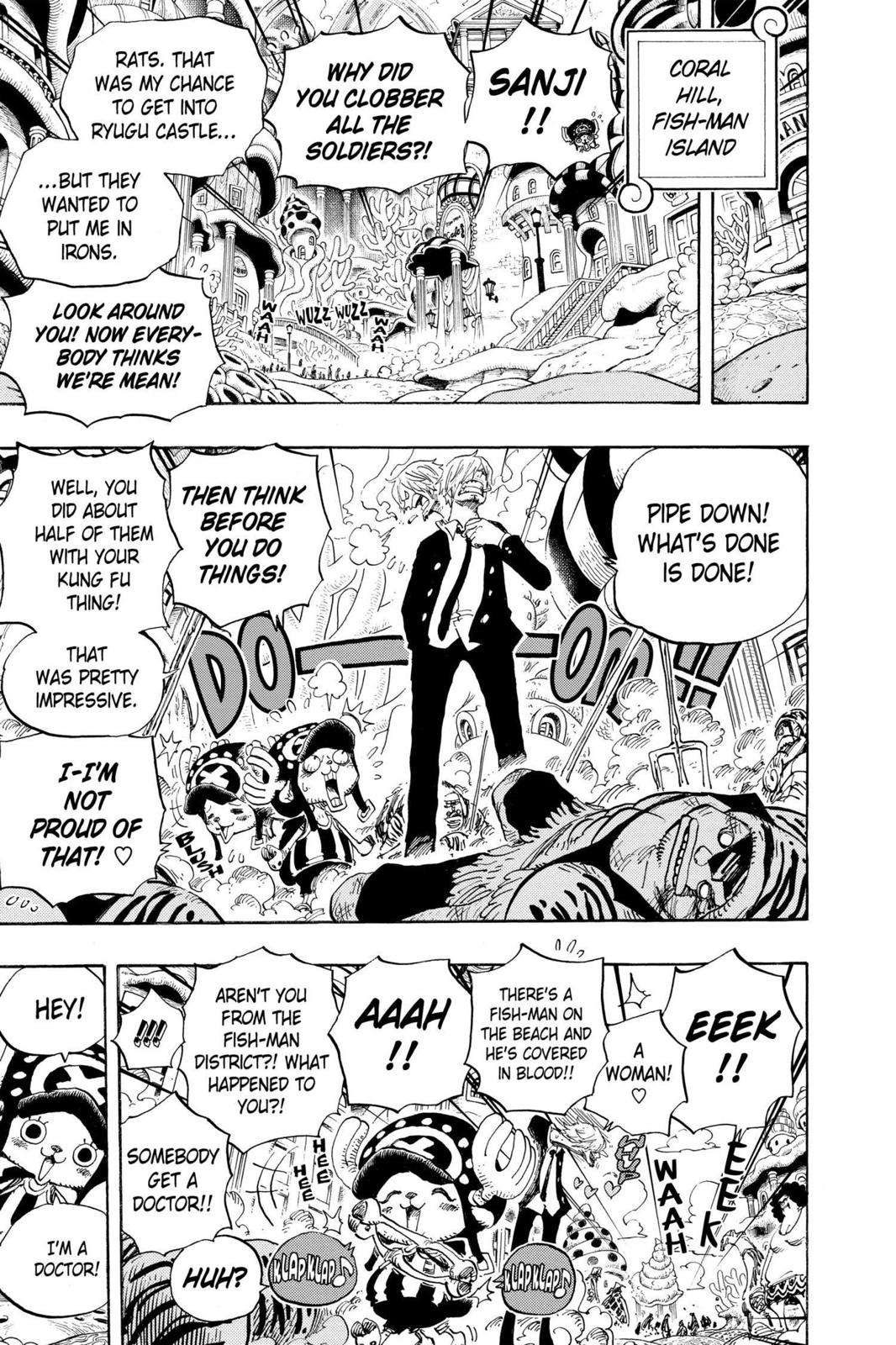 One Piece Chapter 615 - Page 11