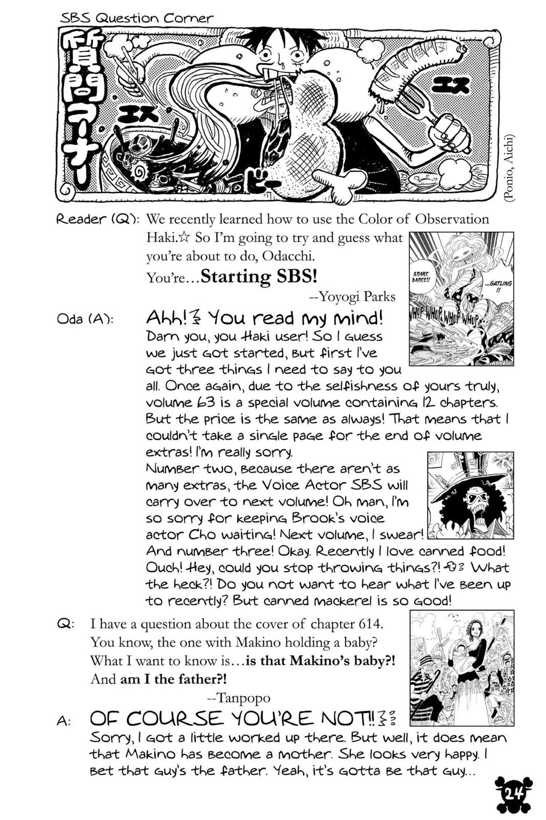 One Piece Chapter 615 - Page 24