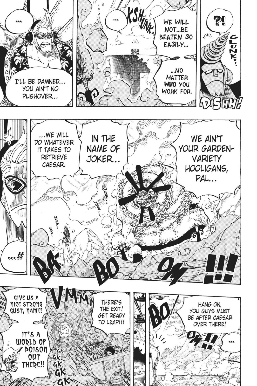 One Piece Chapter 695 - Page 6