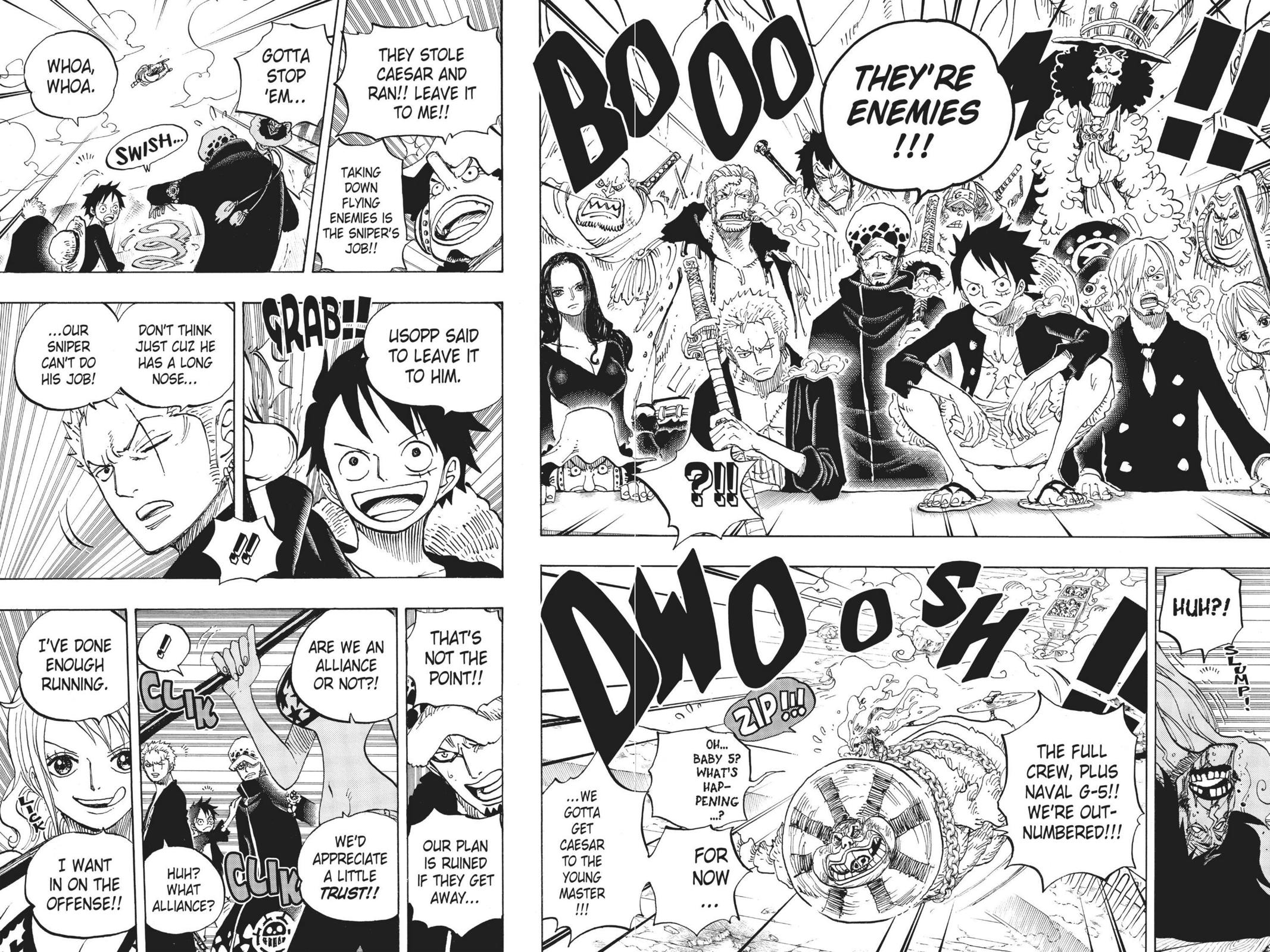 One Piece Chapter 695 - Page 9