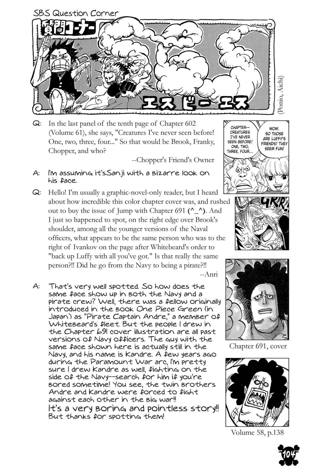 One Piece Chapter 695 - Page 18