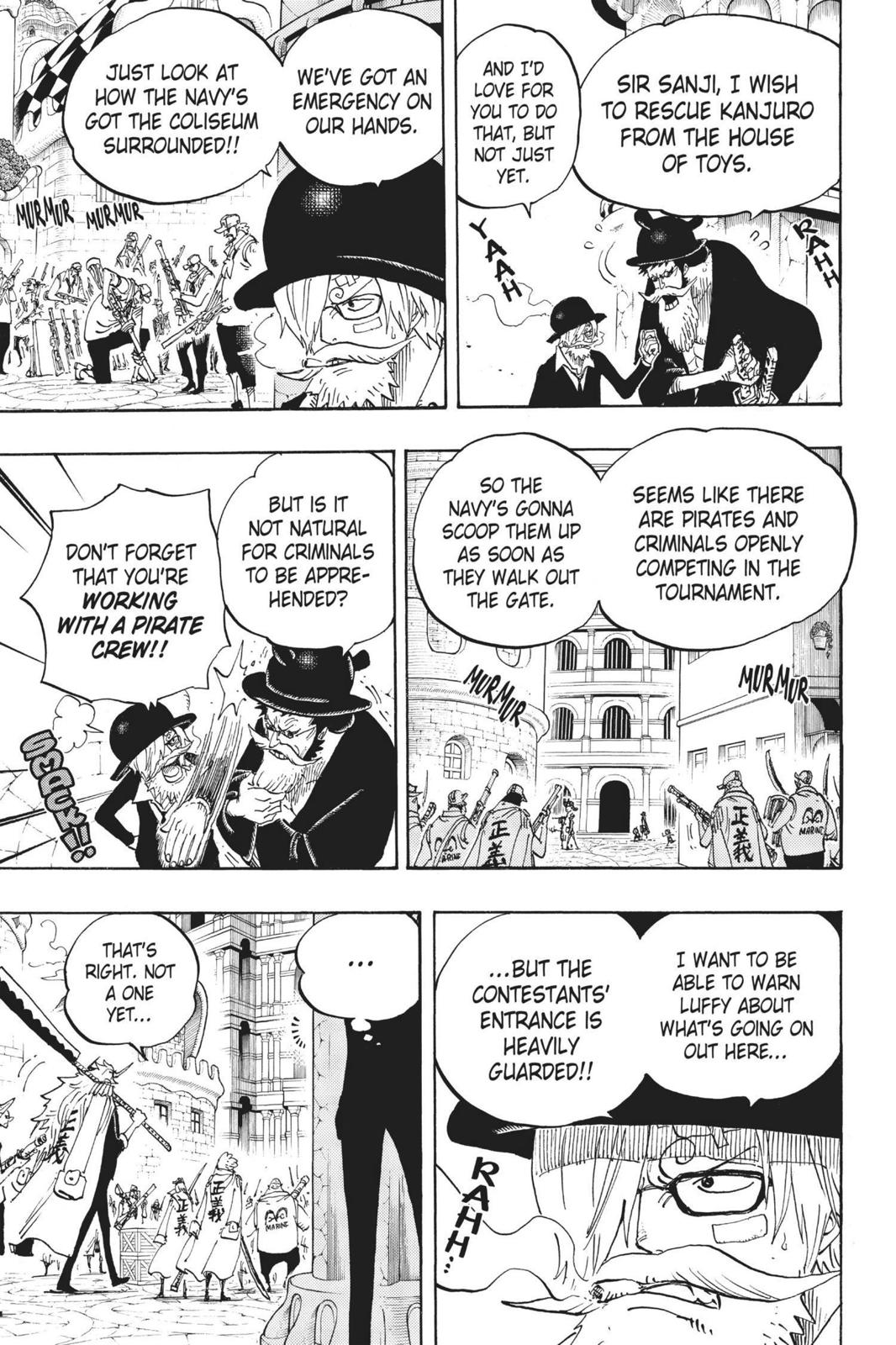 One Piece Chapter 717 - Page 7