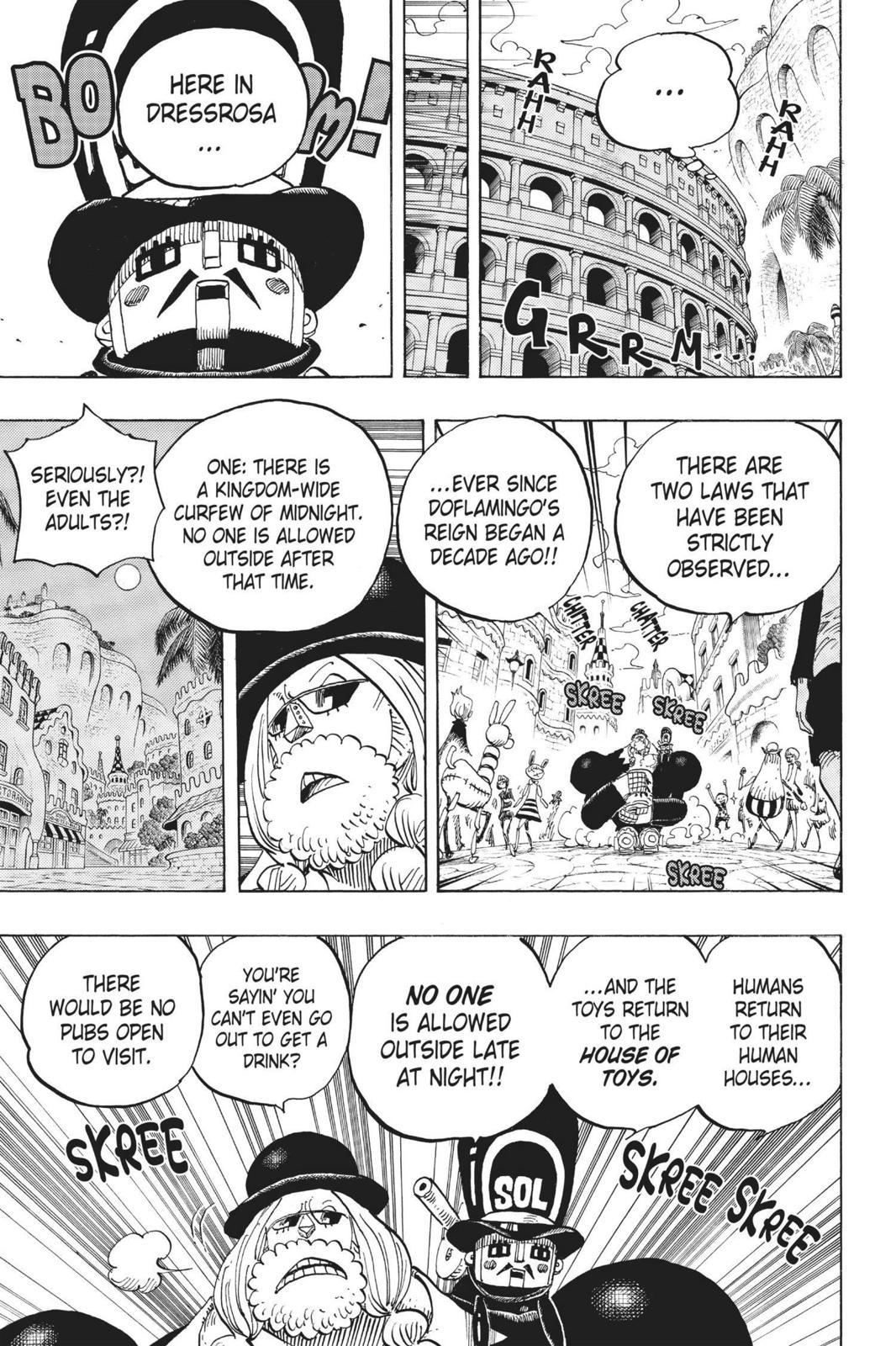 One Piece Chapter 717 - Page 9