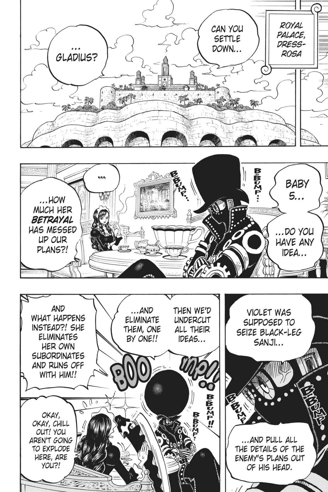 One Piece Chapter 723 - Page 4