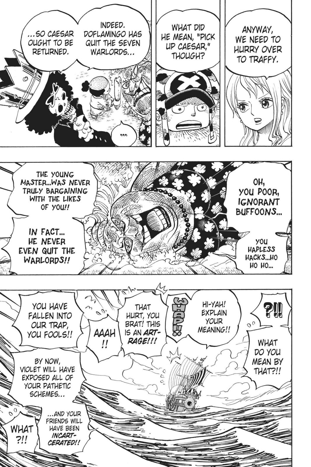 One Piece Chapter 723 - Page 9