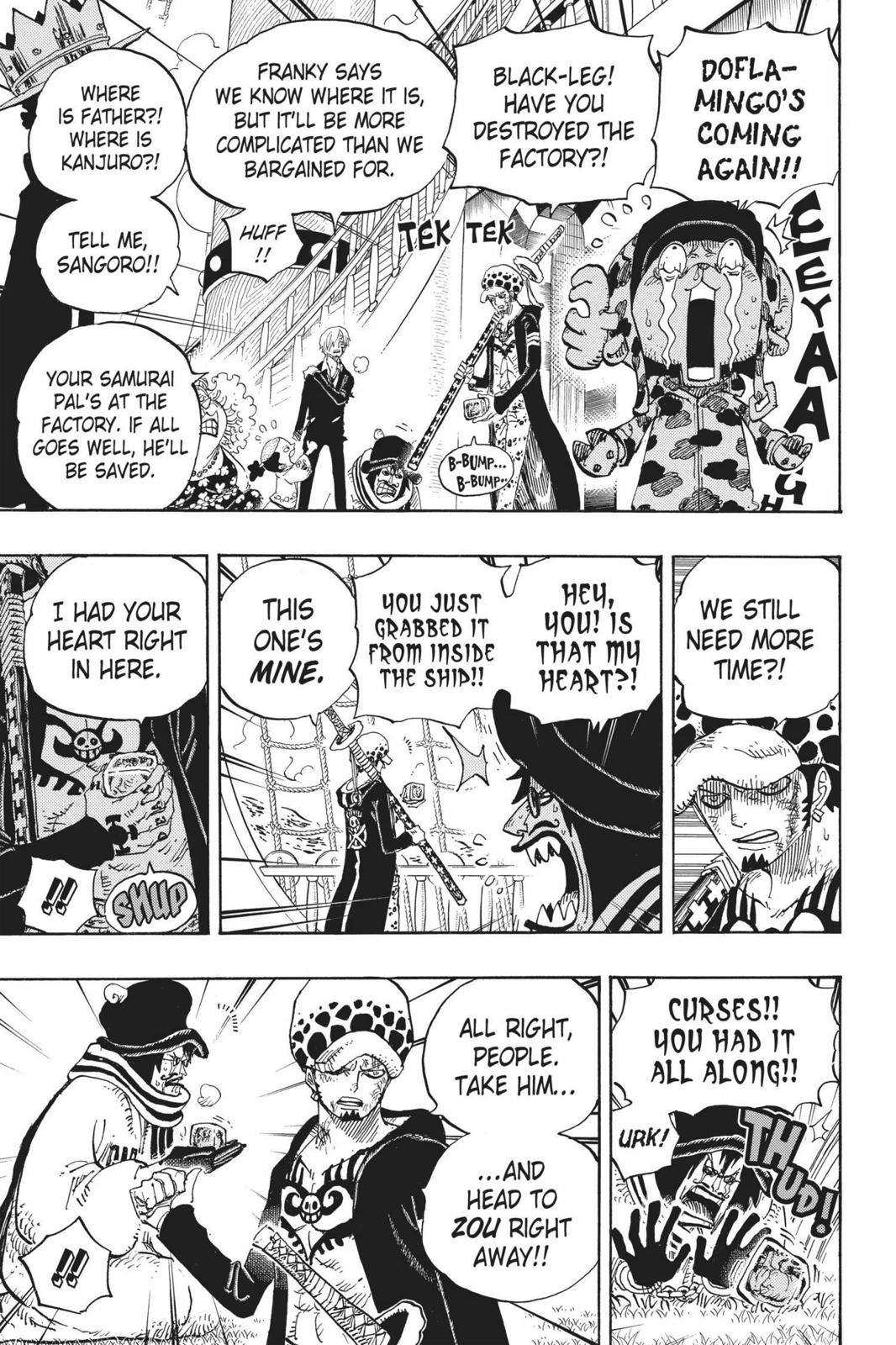 One Piece Chapter 724 - Page 11
