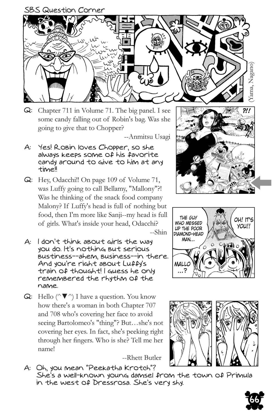 One Piece Chapter 724 - Page 20