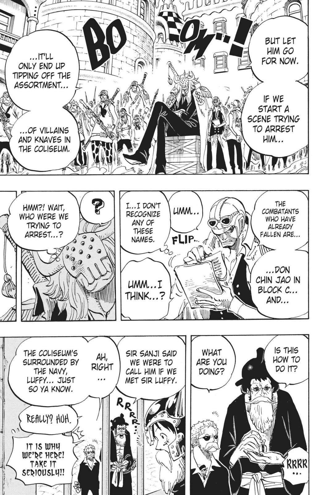 One Piece Chapter 729 - Page 9