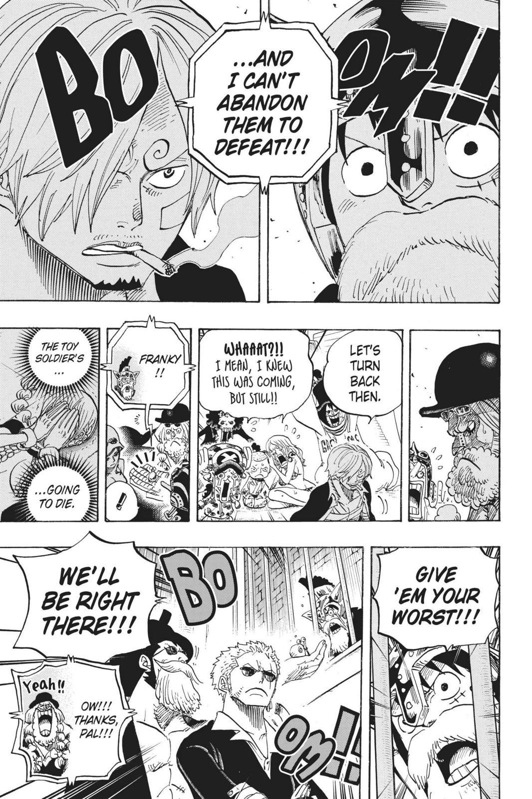 One Piece Chapter 729 - Page 13