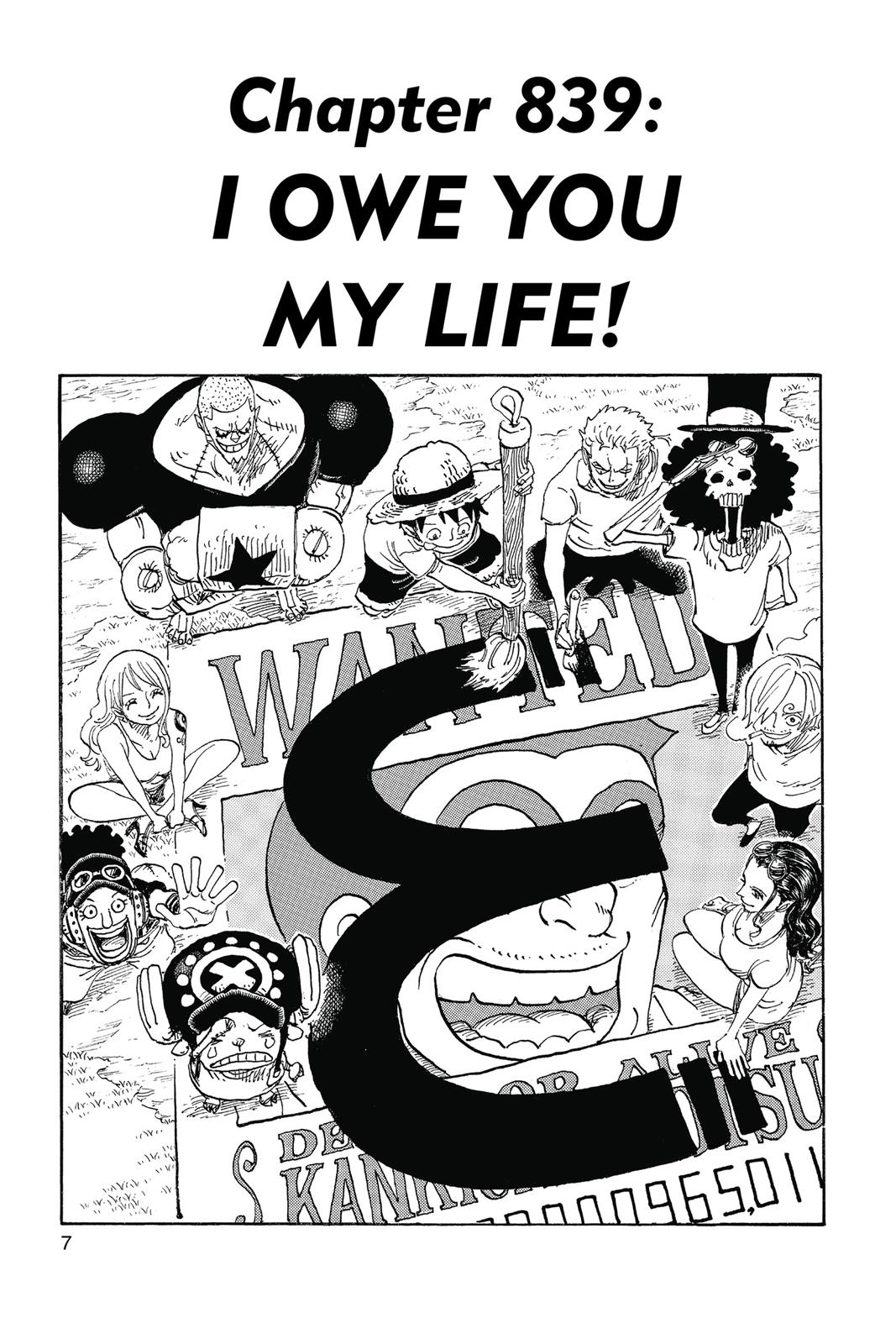One Piece Chapter 839 - Page 8