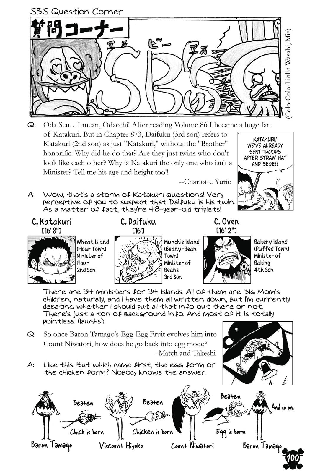One Piece Chapter 874 - Page 19