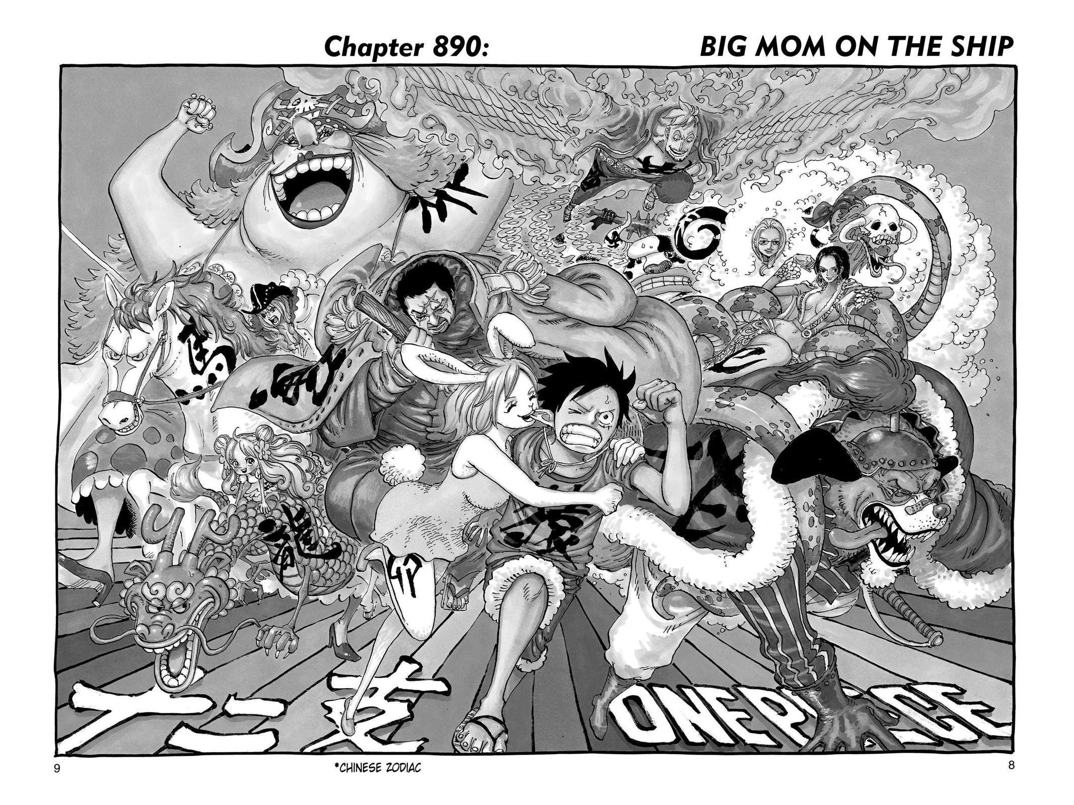 One Piece Chapter 890 - Page 8