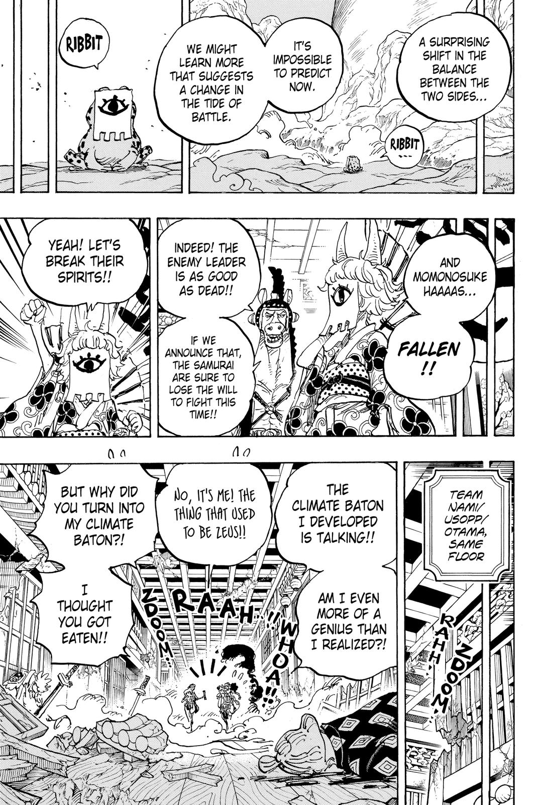 One Piece Chapter 1016 - Page 11