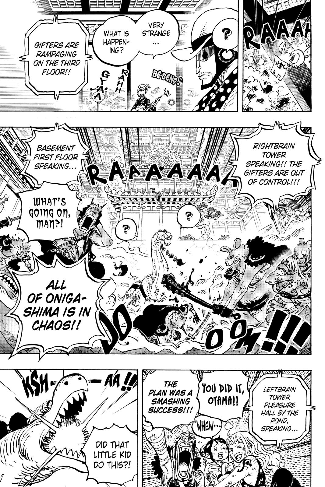 One Piece Chapter 1017 - Page 9