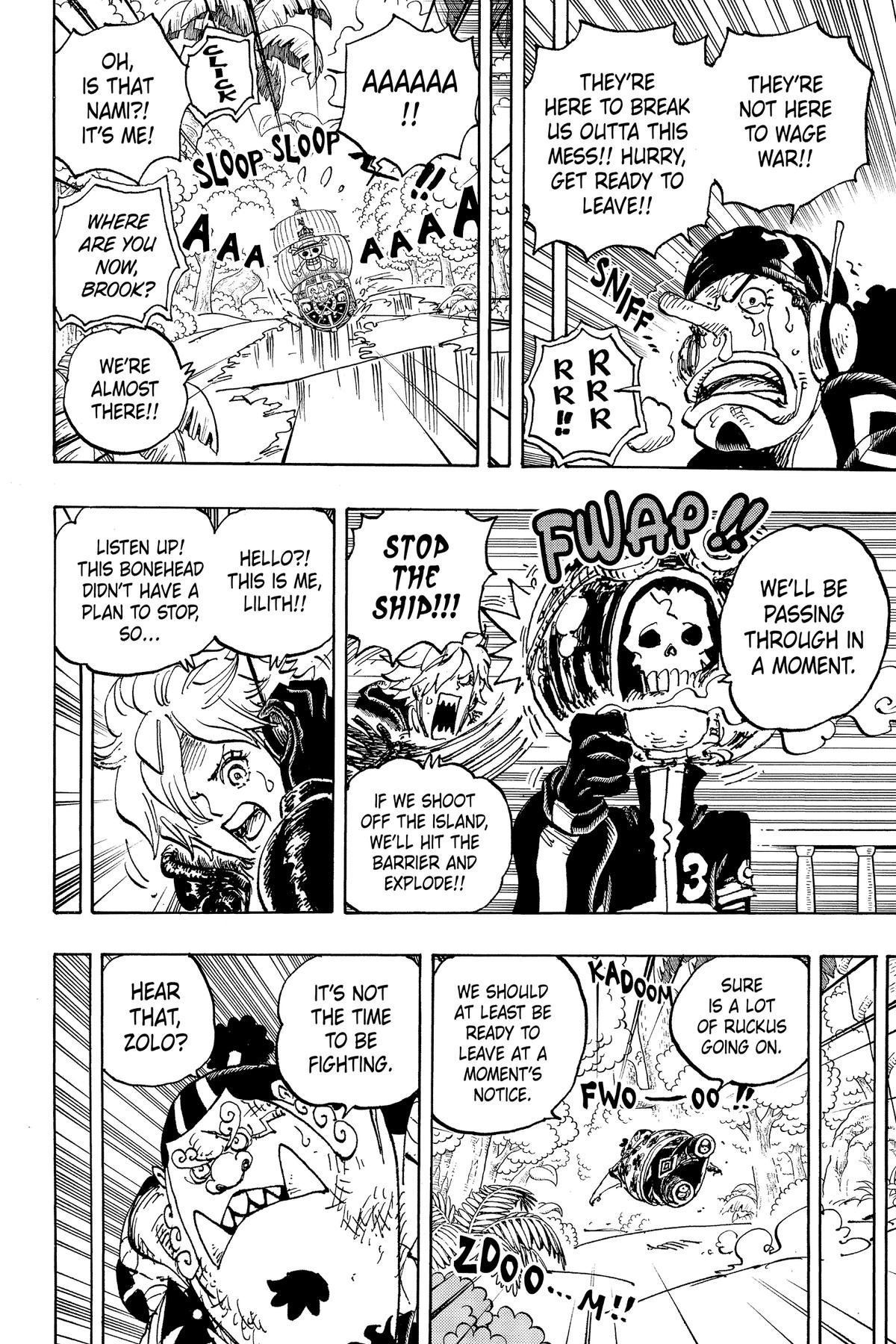 One Piece Chapter 1107 - Page 5