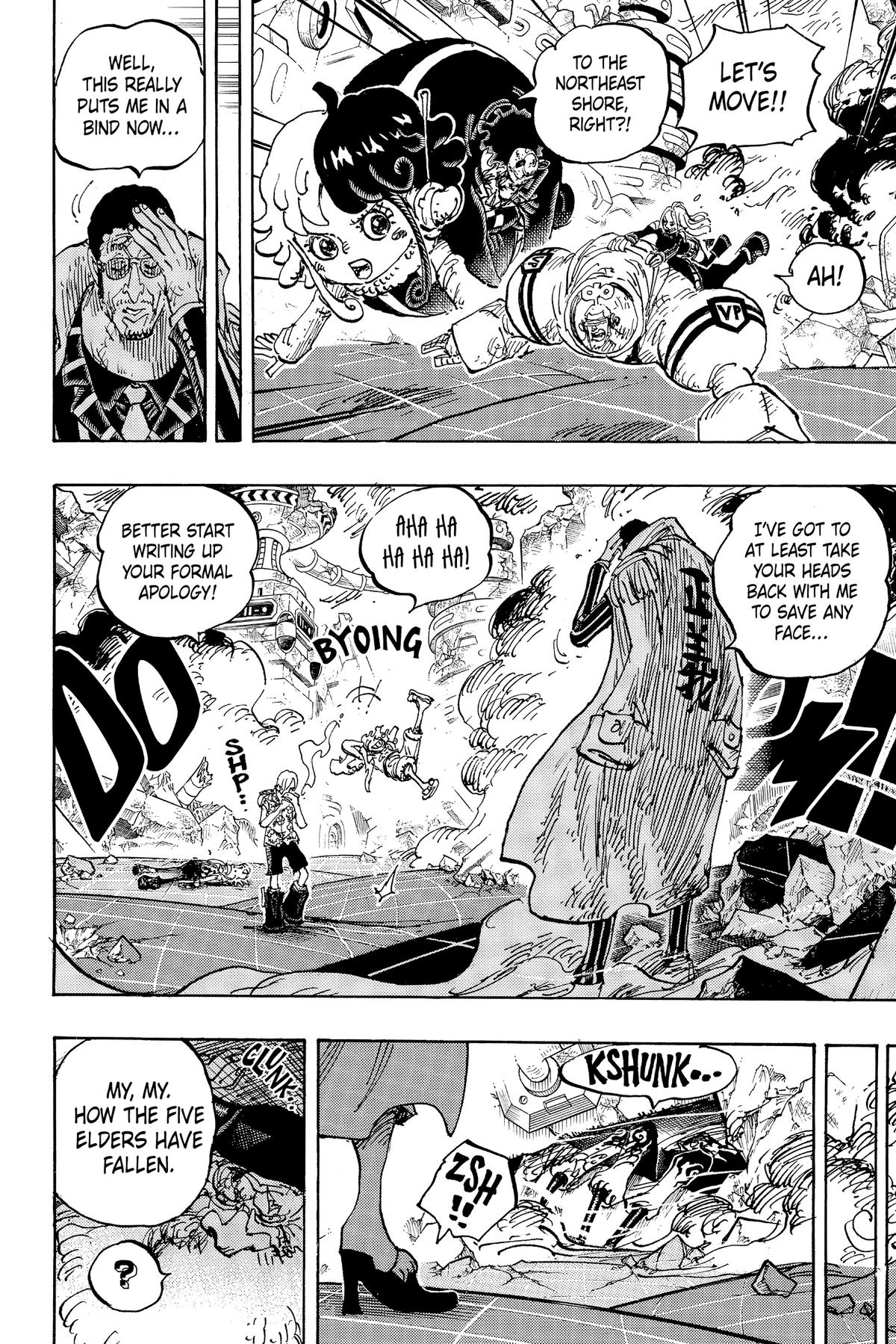 One Piece Chapter 1107 - Page 12