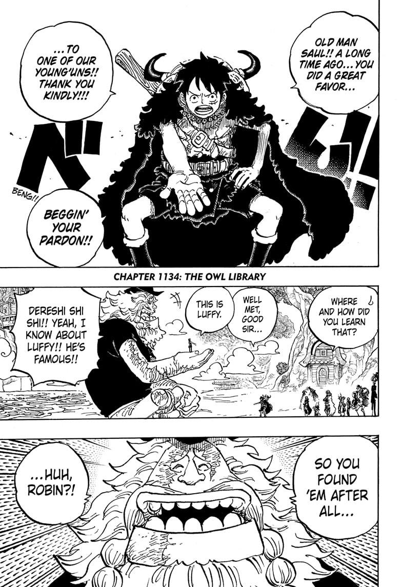 One Piece Chapter 1134 - Page 4