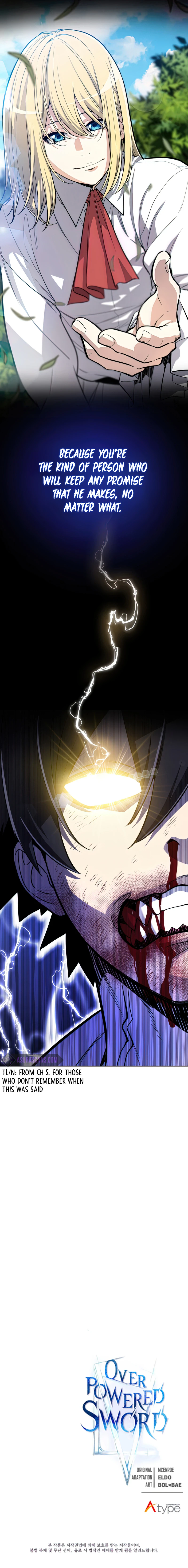 Overpowered Sword Chapter 40 - Page 12