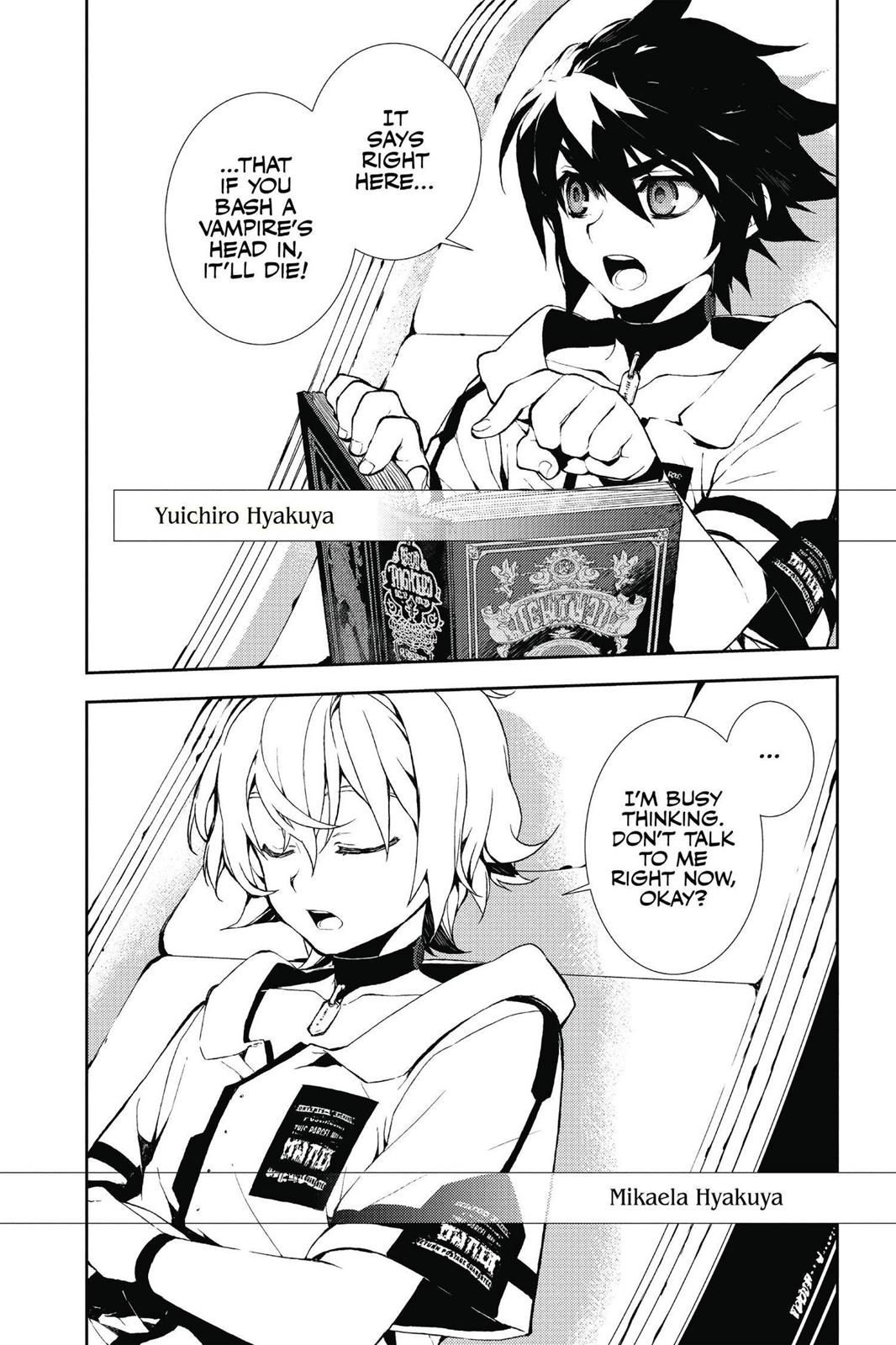 Seraph of the End - Vampire Reign Chapter 1 - Page 10
